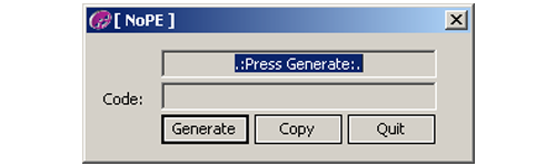 Figure 1. Key generator that installs Stegoloader. (Source: Dell SecureWorks)